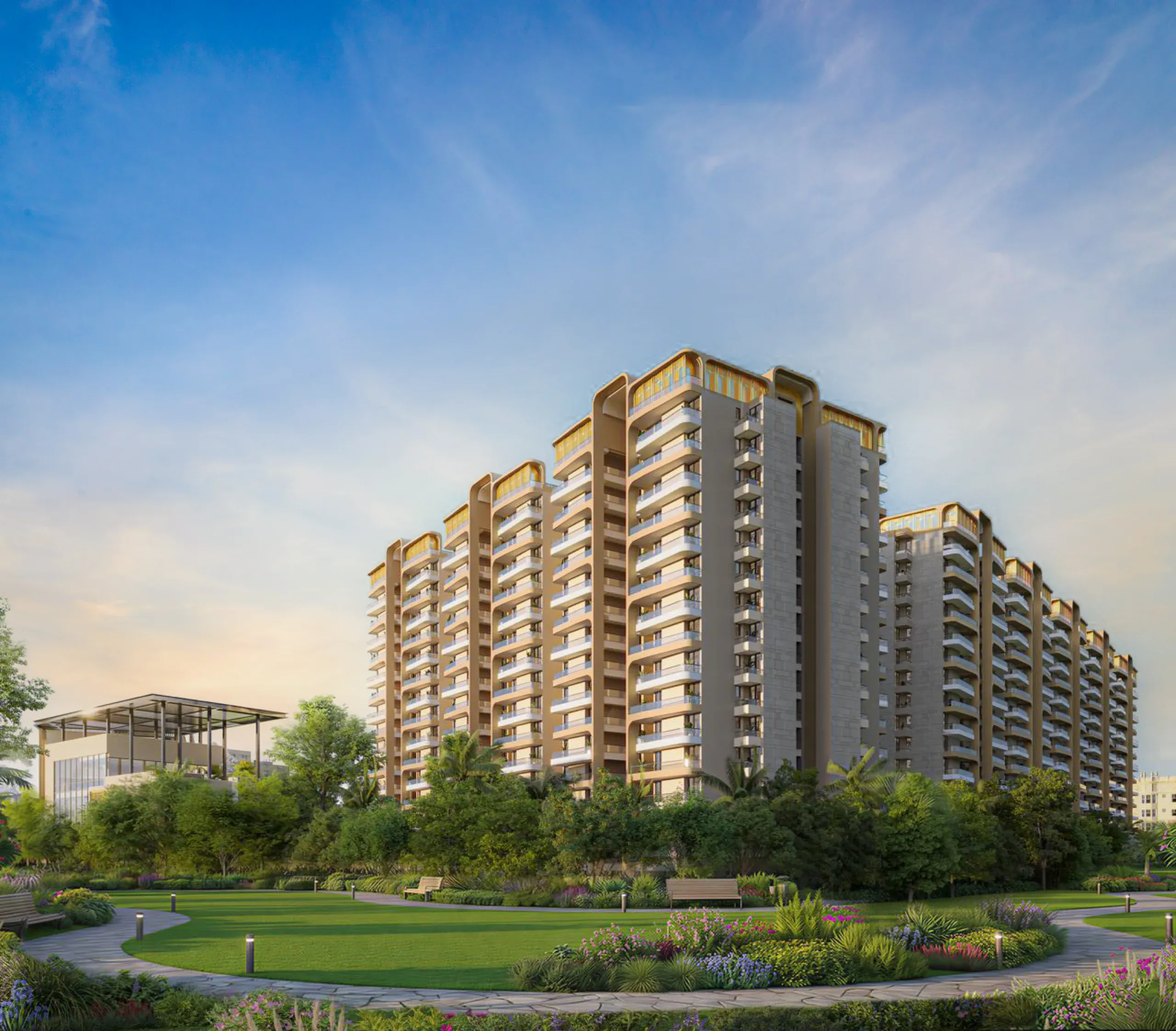 Aeroland Heights architecture, Mohali